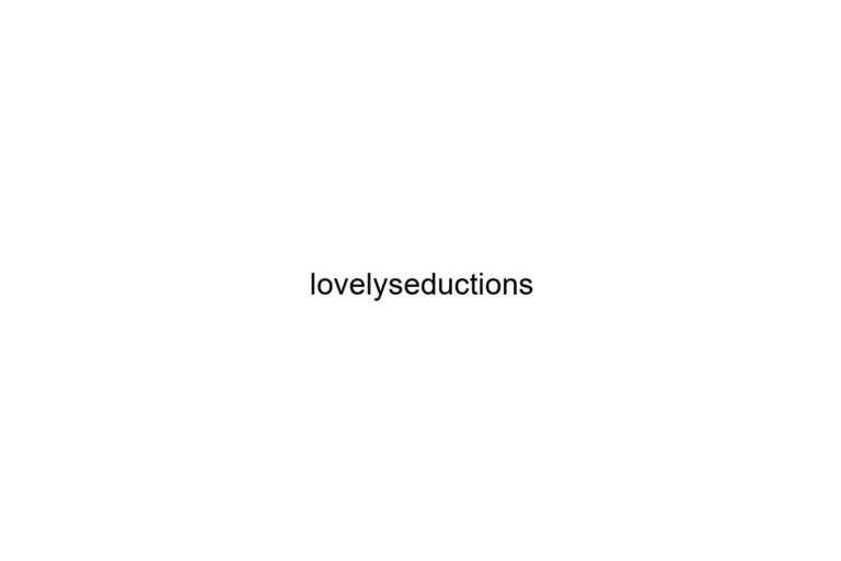 lovelyseductions