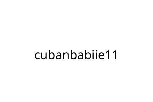 cubanbabiie11