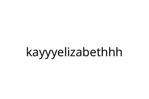 kayyyelizabethhh