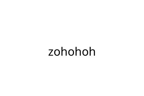 zohohoh