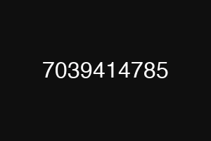 7039414785