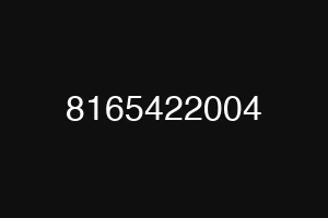 8165422004