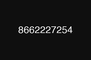 8662227254