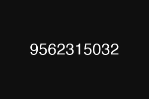 9562315032