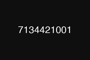 7134421001
