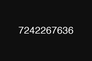 7242267636