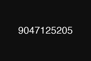 9047125205