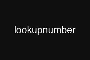 lookupnumber