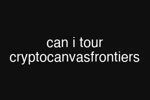 can i tour cryptocanvasfrontiers