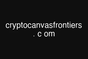 cryptocanvasfrontiers . c om