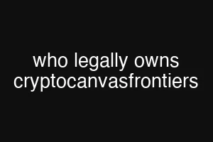 who legally owns cryptocanvasfrontiers